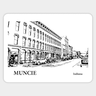 Muncie Indiana Sticker